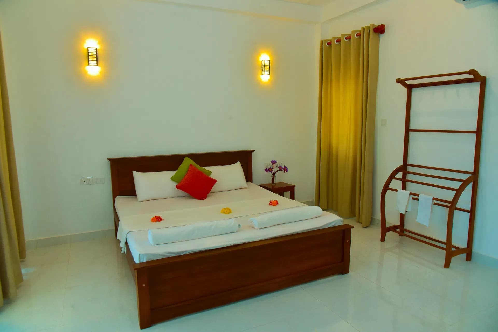 Elegant honeymoon bedroom